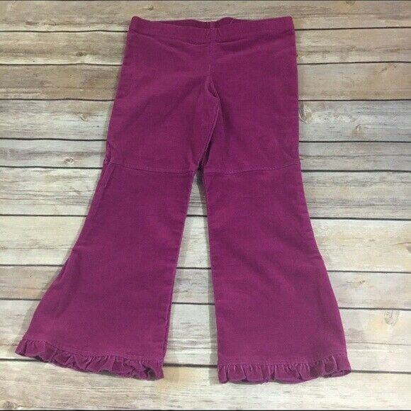 Children's Place Girls Pants Size 4 Plum Magenta Cord Corduroy Elastic Waist NEW - Picture 5 of 5
